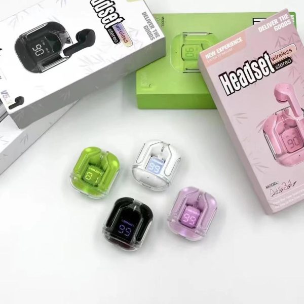 Air31 Crystal Clear Wireless Earbuds